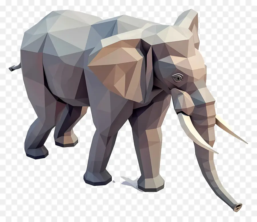 Elefante Isométrico，Elefante PNG