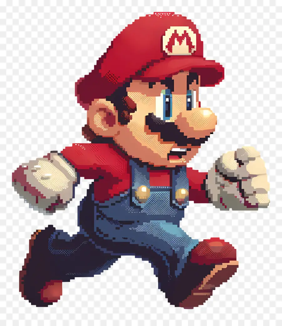 Caminhando 8 Bits Mario，Mario PNG