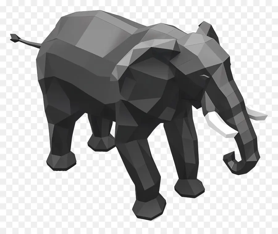 Elefante Isométrico，Elefante PNG