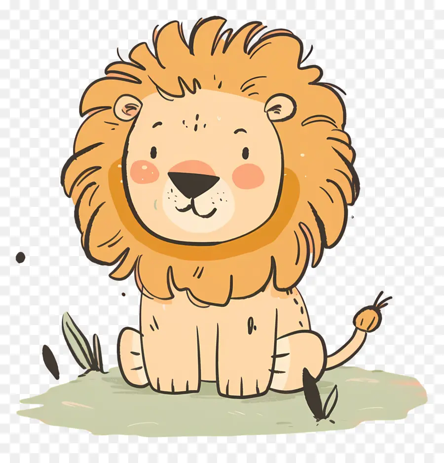 Leão，Desenho Animado Leão PNG