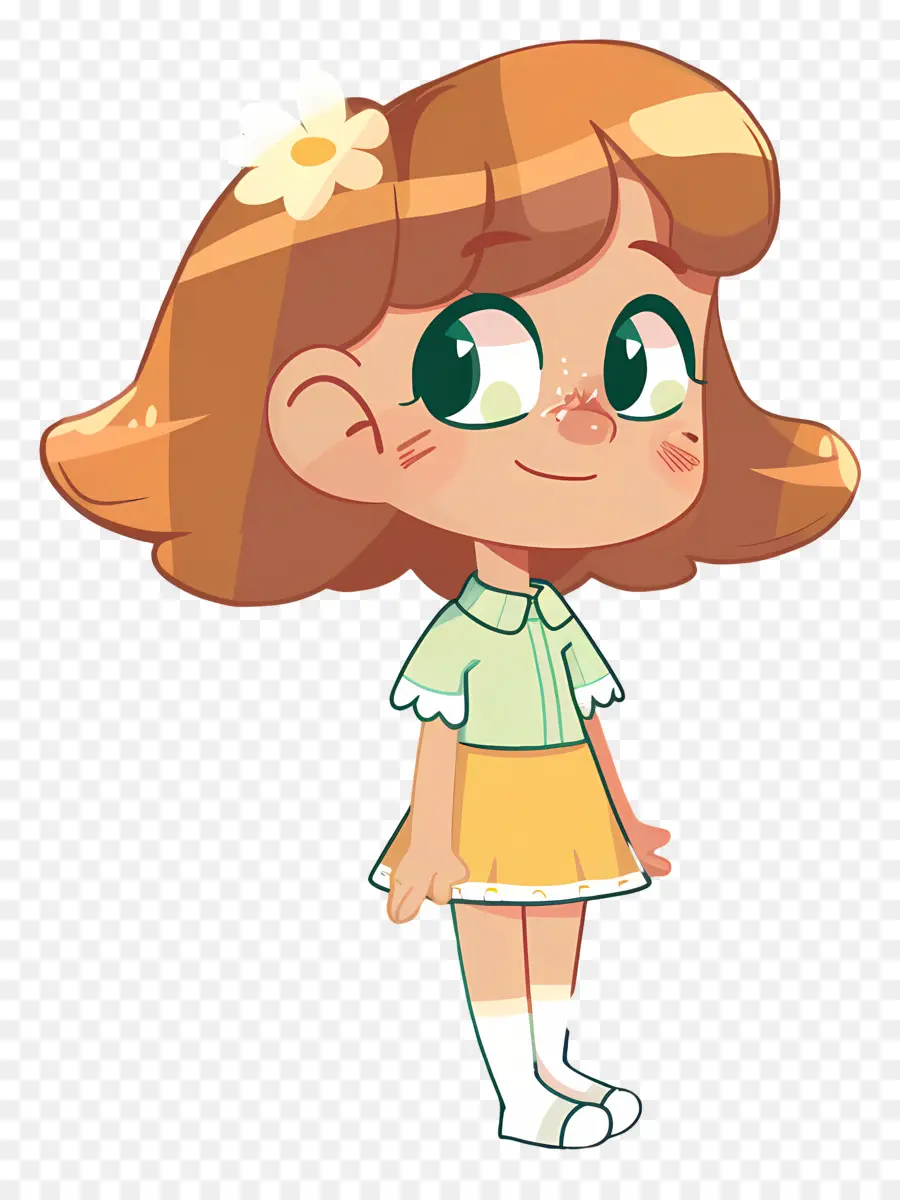 Garota Daisy，Cartoon PNG