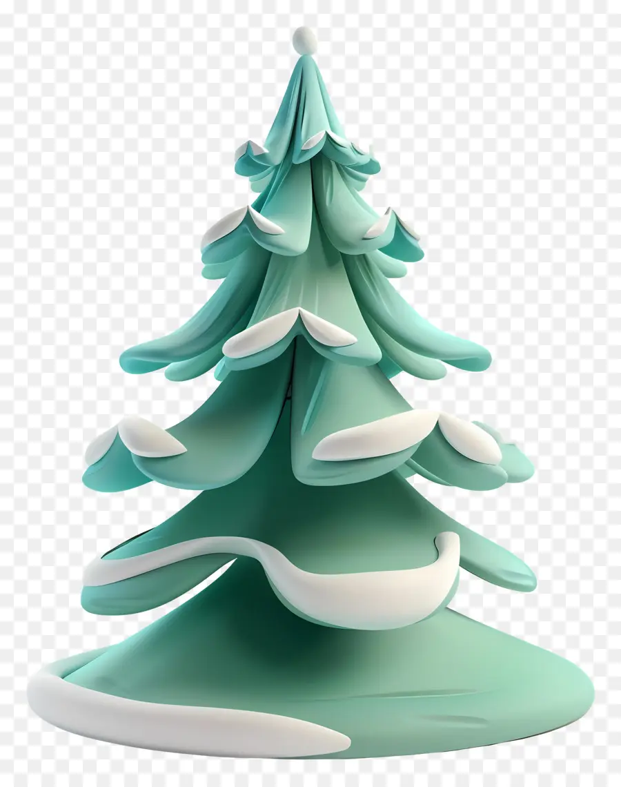 árvore De Natal，Modelo 3d PNG