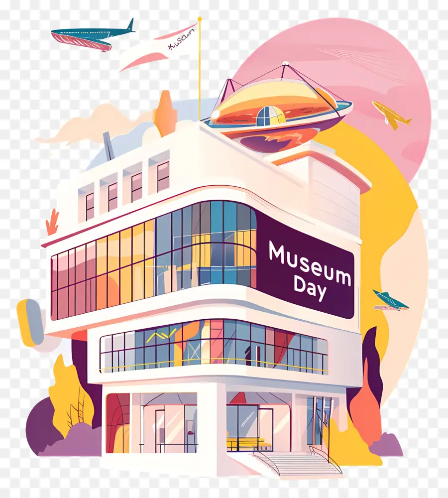 Dia Internacional Dos Museus，Museu Moderno PNG