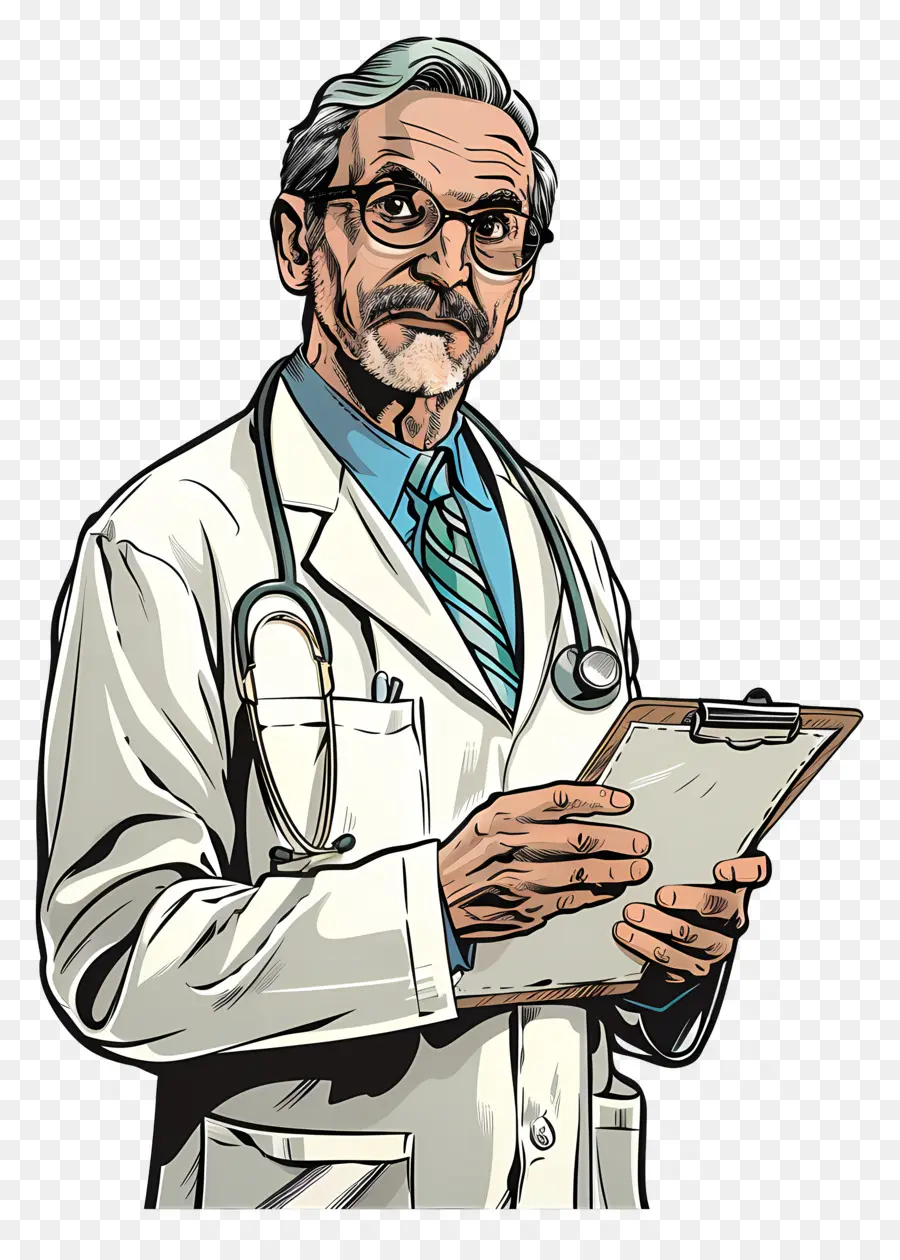 Doctor，O Homem Velho PNG