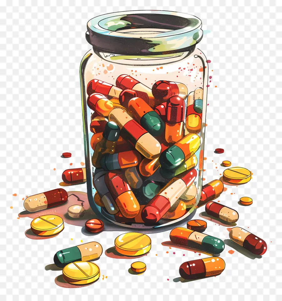 Medicação，Jar PNG