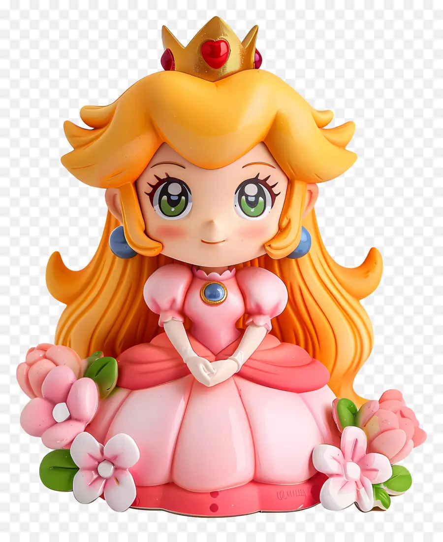 A Princesa Peach PNG - A Princesa Peach Princesa Coroa ilustração  transparente