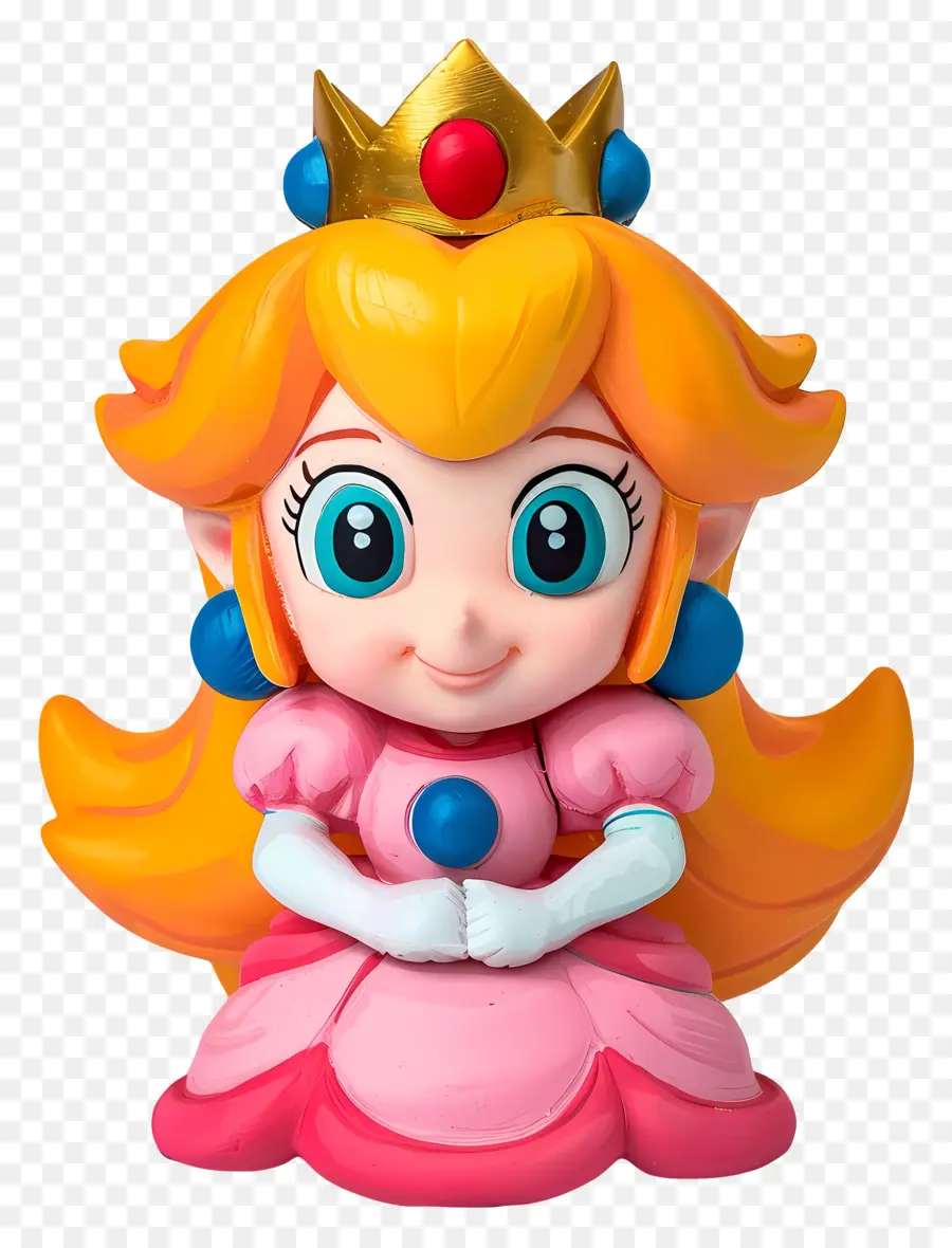 A Princesa Peach，Estatueta Mulher PNG