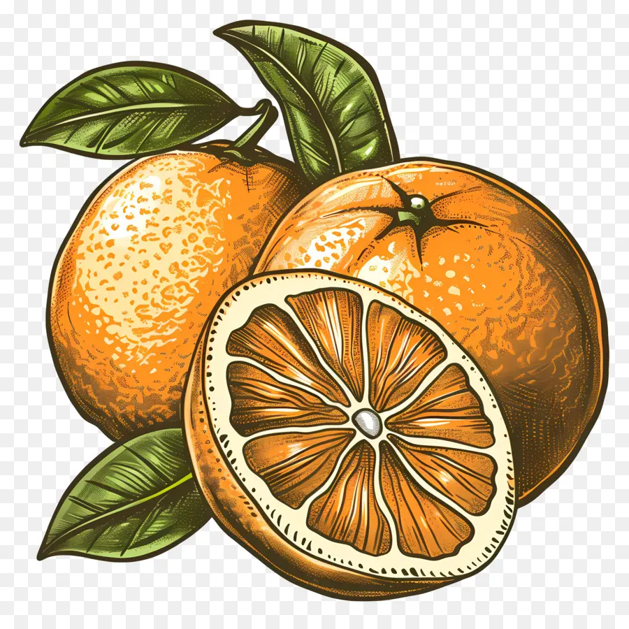 Laranja，Frutas PNG