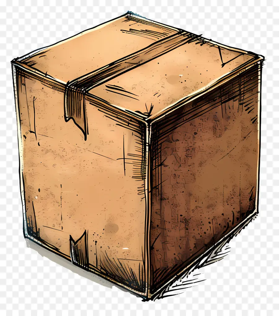 Caixa，Cardboard Box PNG