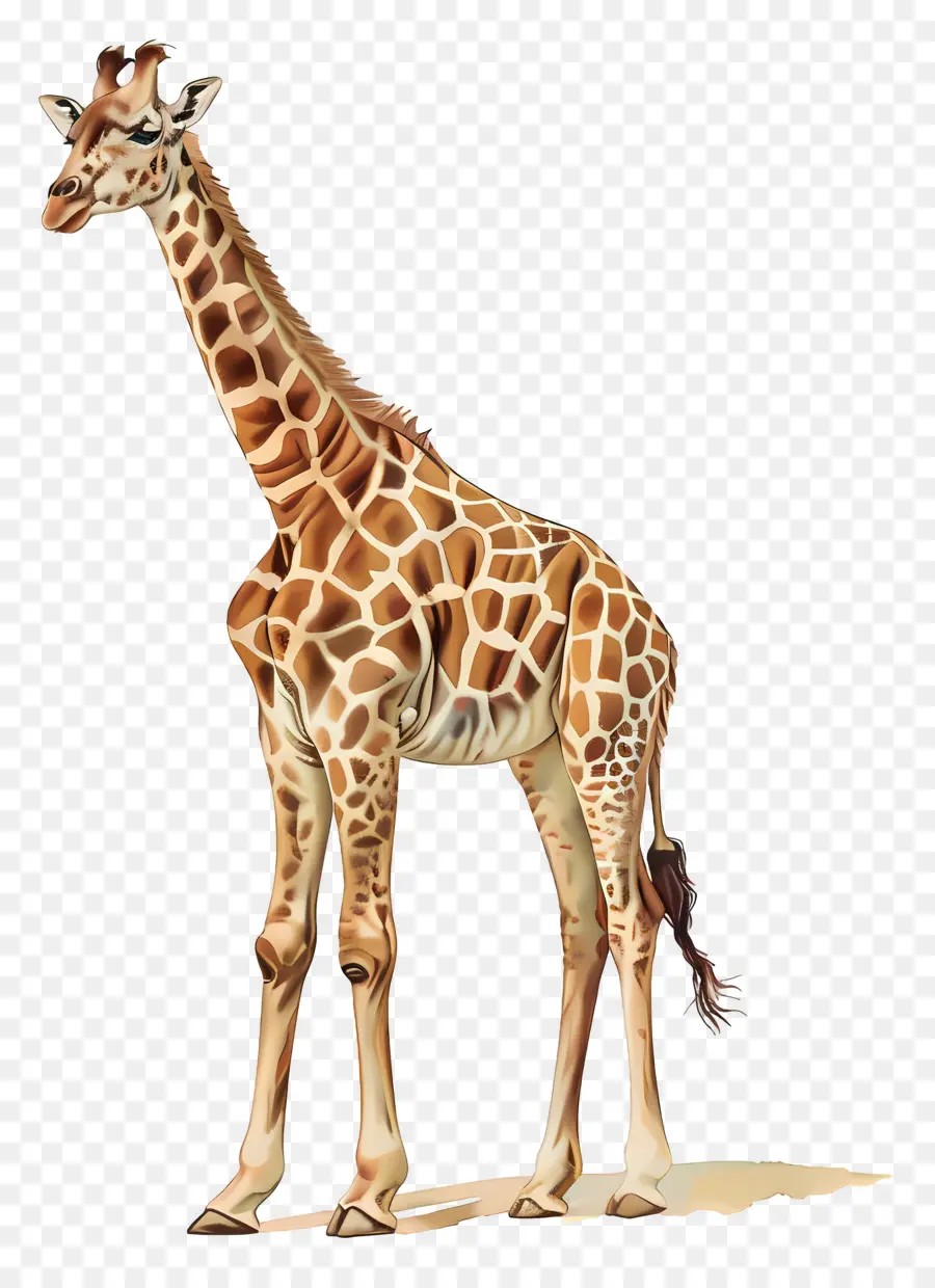 Girafa，Pescoço Longo PNG