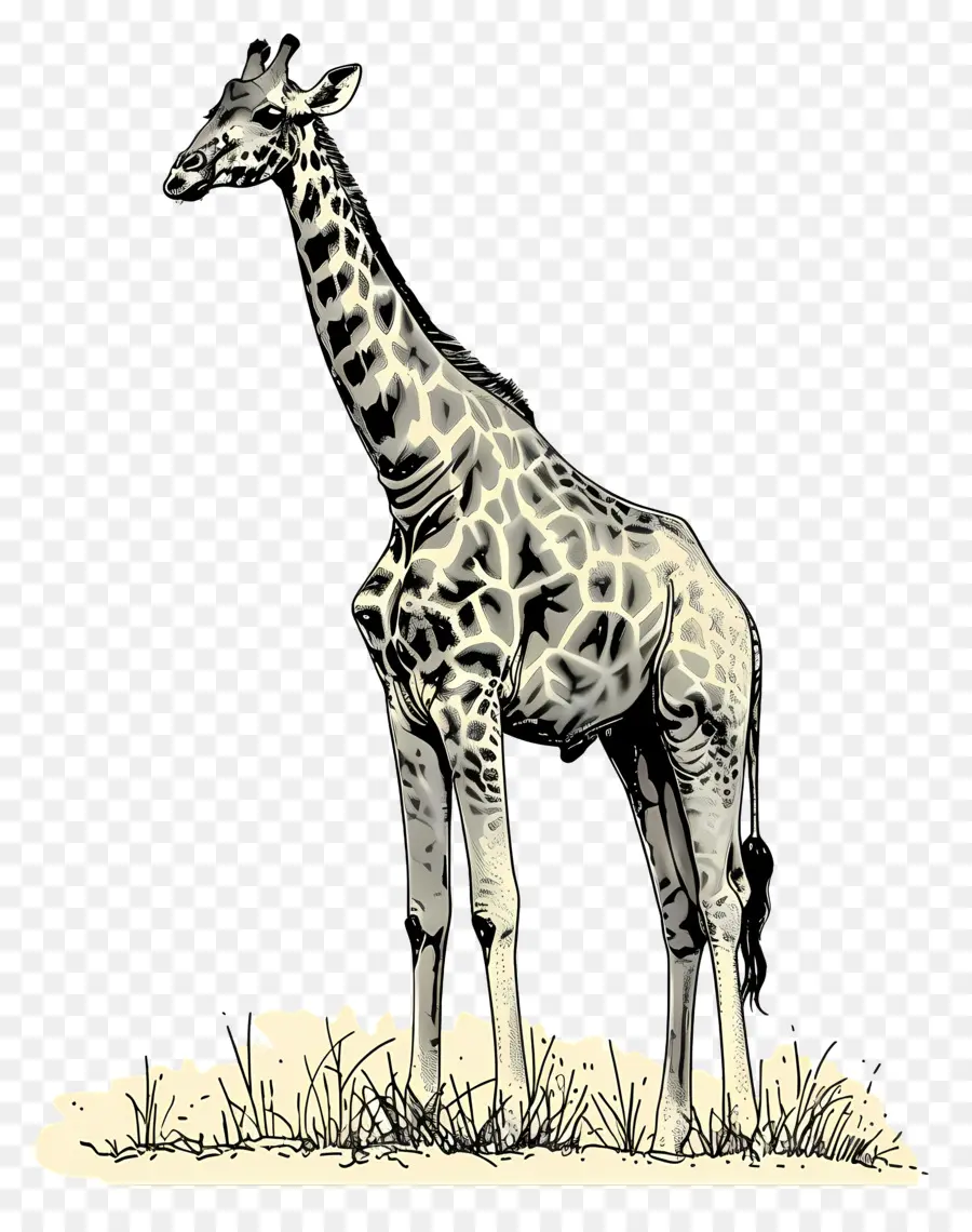Girafa，Prados E Pastagens PNG
