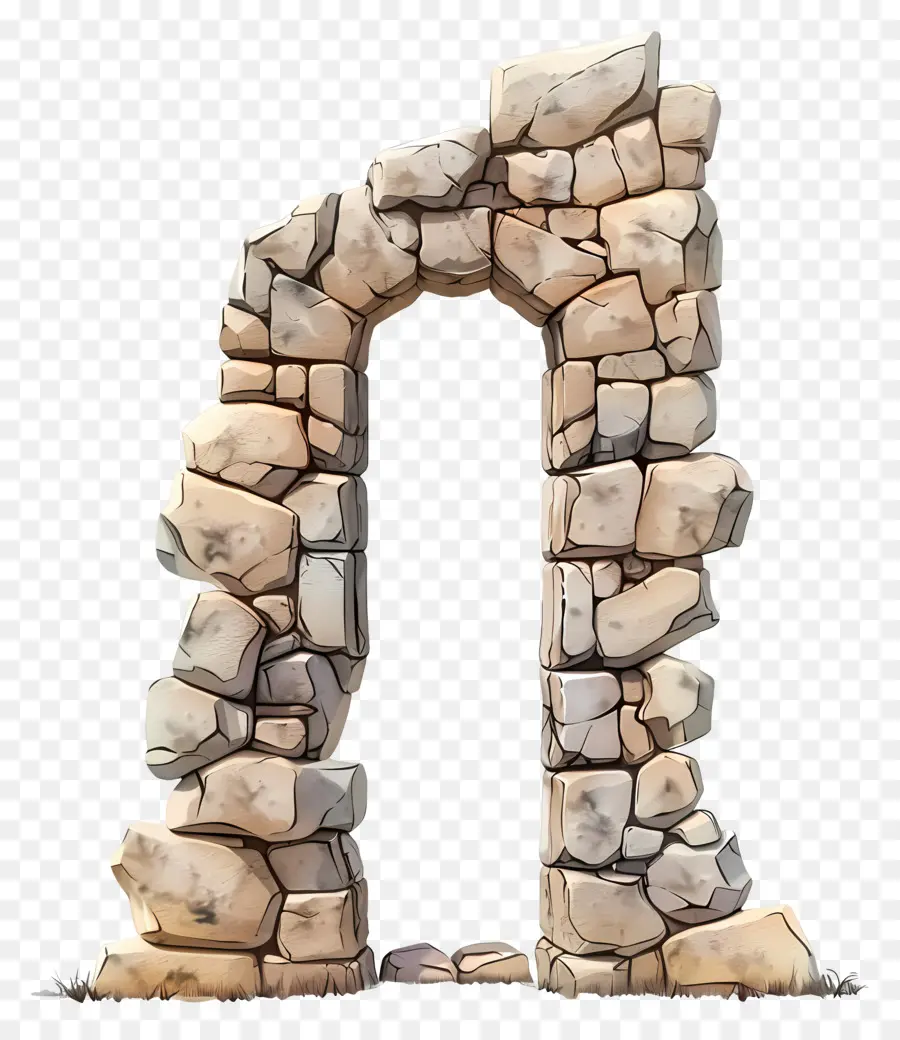 Pedra Do Quadro De Porta，Arco De Pedra PNG