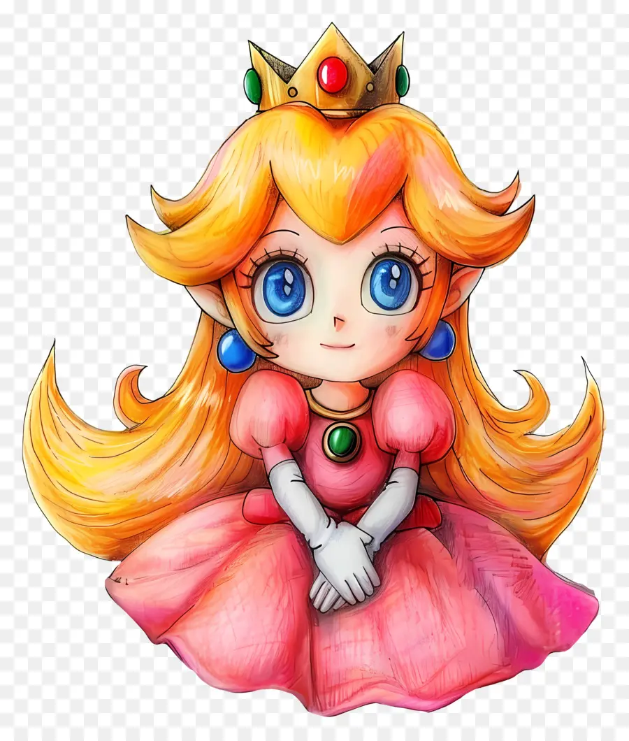 A Princesa Peach，Super Mario Bros PNG