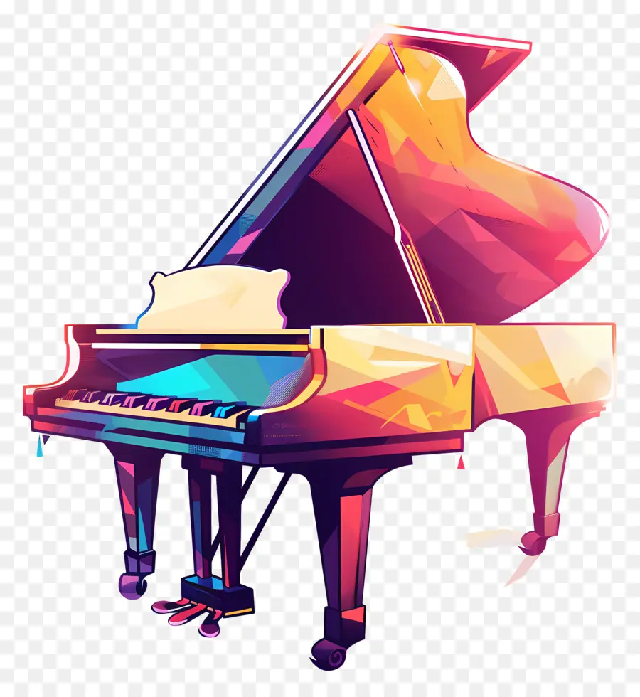 Piano，Piano Artístico PNG