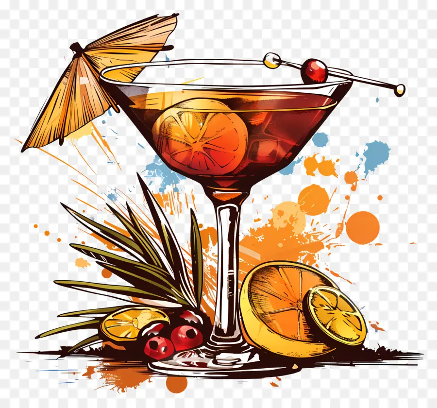 Cocktail，Vidro PNG