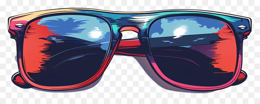 óculos De Sol，Lentes Espelhadas PNG