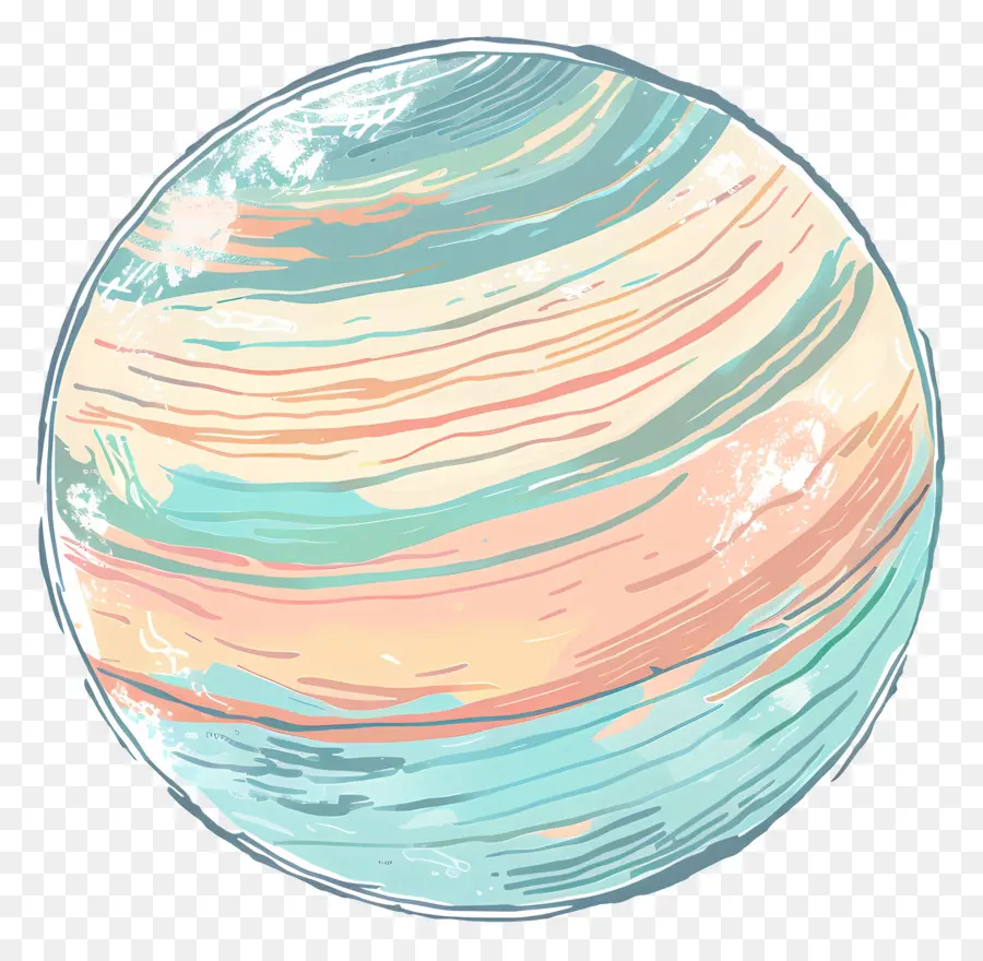 Planeta，Esfera Colorida PNG