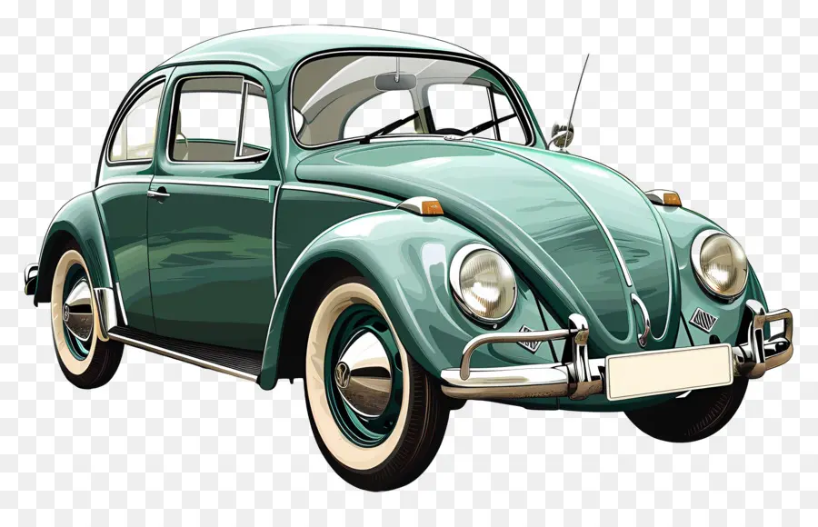 Modelo Do Carro，Volkswagen Beetle Vintage PNG