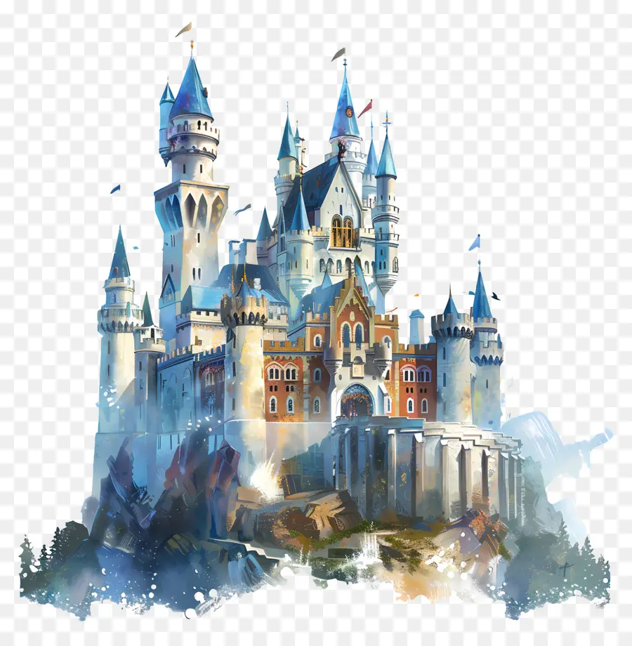 Hyrule Castle，A Disney Castle PNG