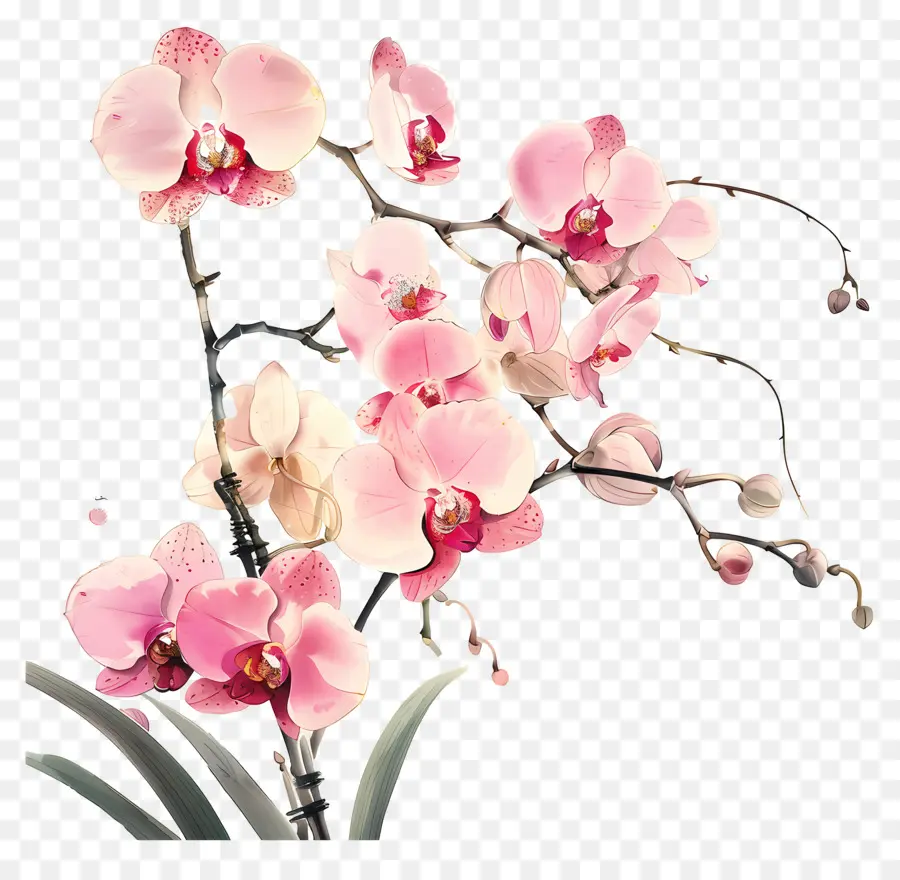 Orquídea De Ciência Agrícola De Shenzhen，Orquídeas Rosa PNG