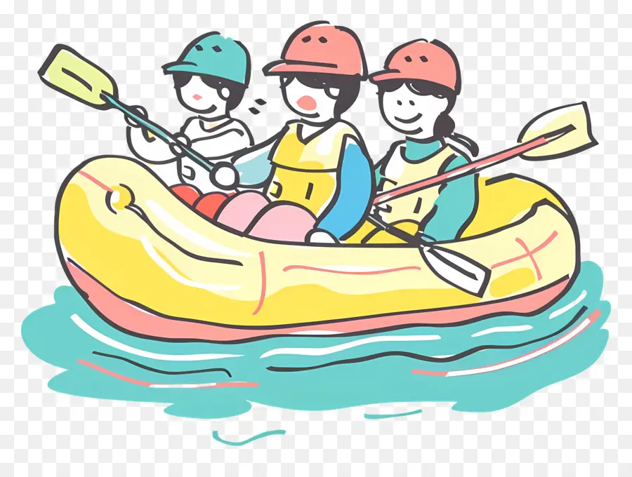Rafting，Inflável Jangada PNG