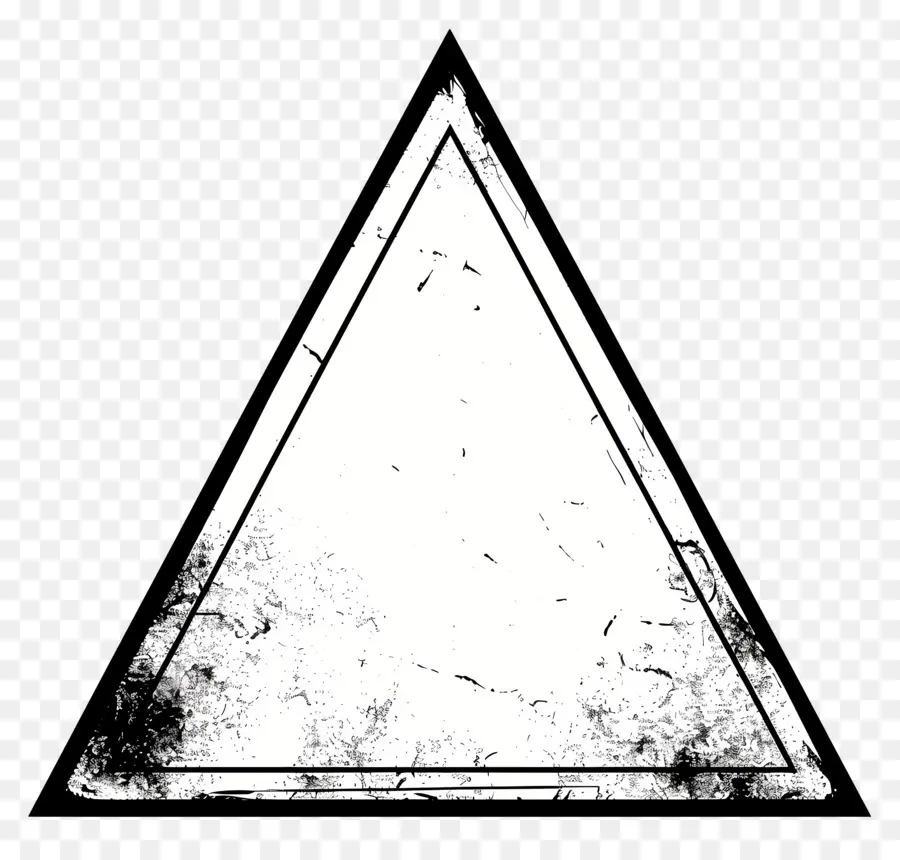 Triângulo Preto，Triângulo Branco PNG