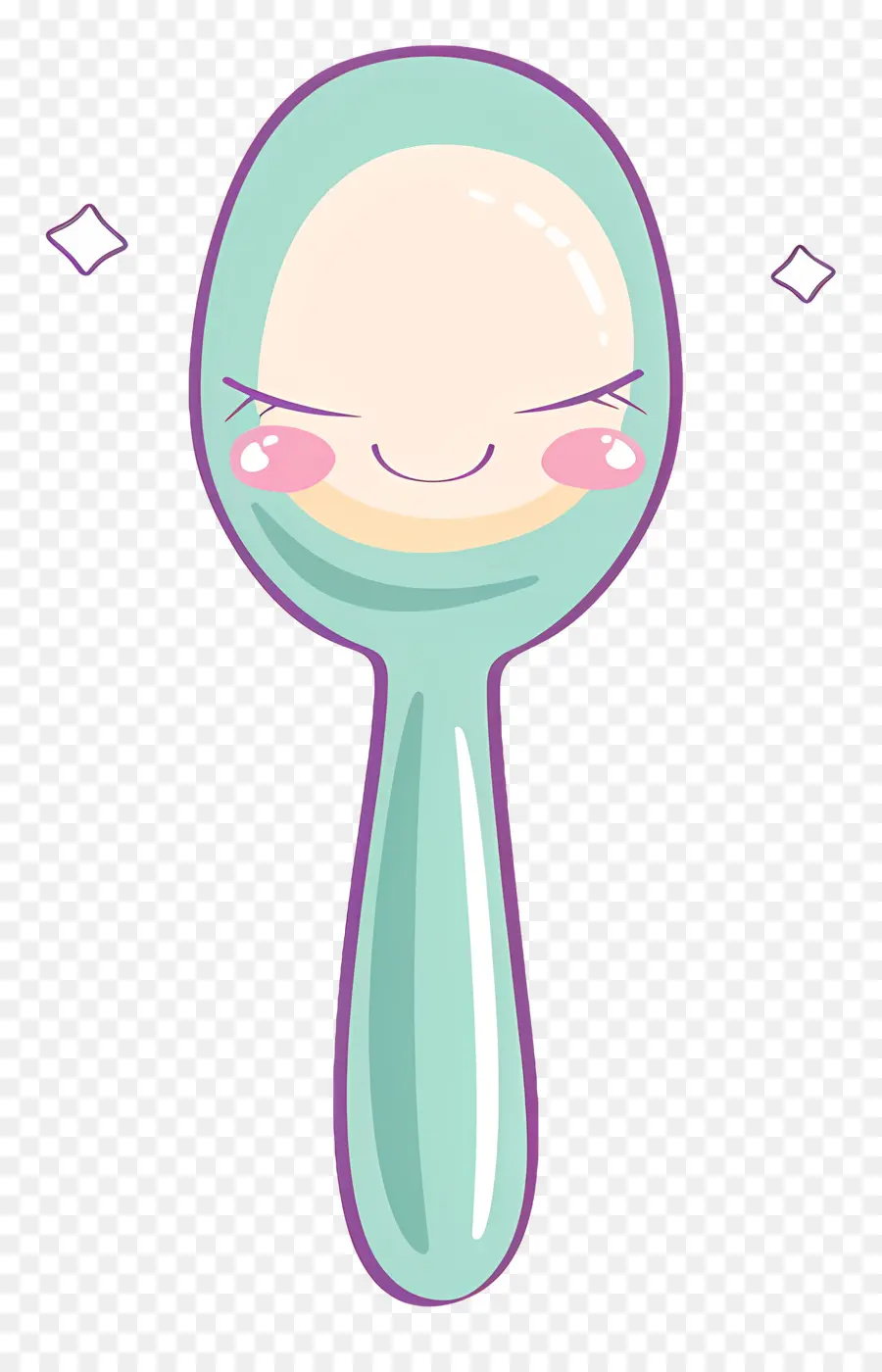 A Colher Do Bebê，Personagem De Desenho Animado PNG