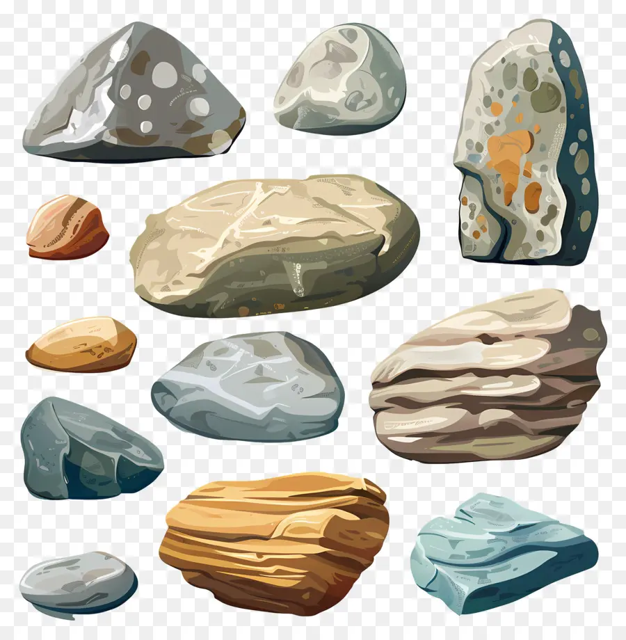 Pedras，Rochas PNG