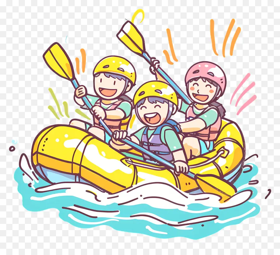 Rafting，Inflável Jangada PNG