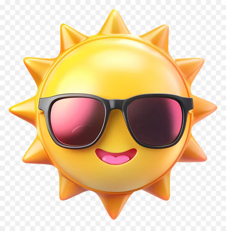 O Verão Começa，Cartoon Sol PNG