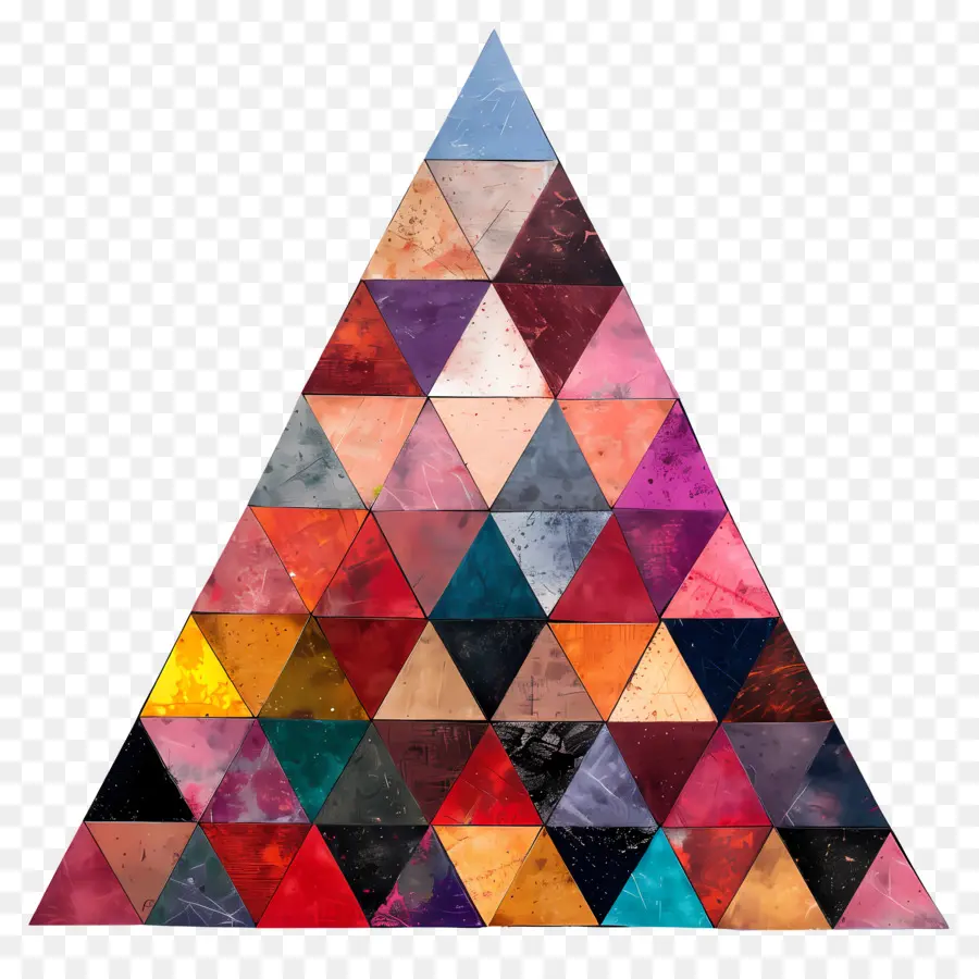 Forma De Triângulo，Colorido PNG