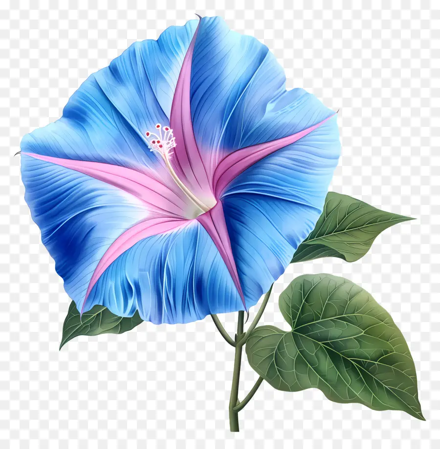 Flor Da Corriola，Azul De Hibisco PNG