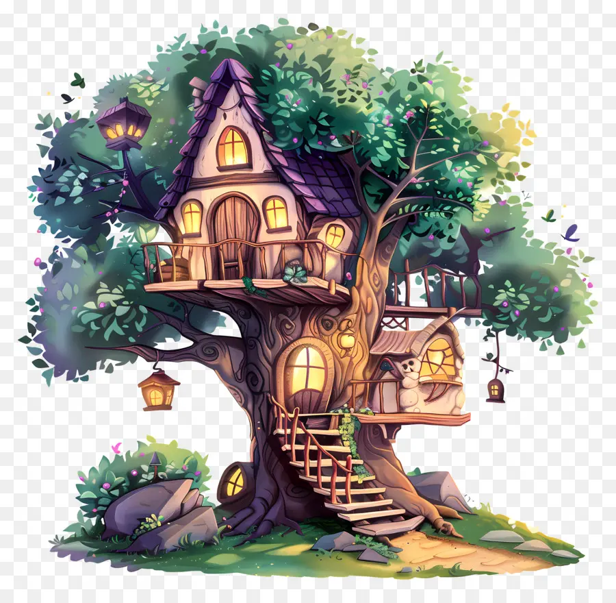 Magic Tree House，Fantasia Em Casa PNG