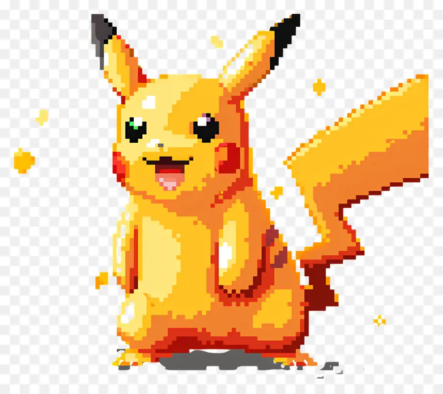 Pokemon Pixel，Pikachu PNG