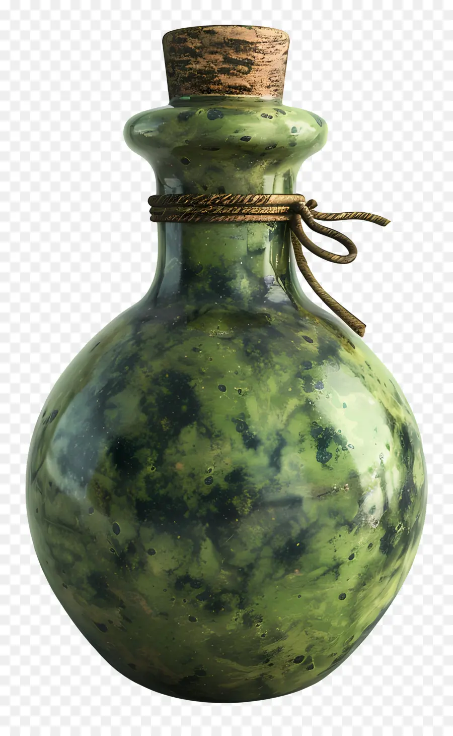 Garrafa Com Poção，Vaso Verde PNG