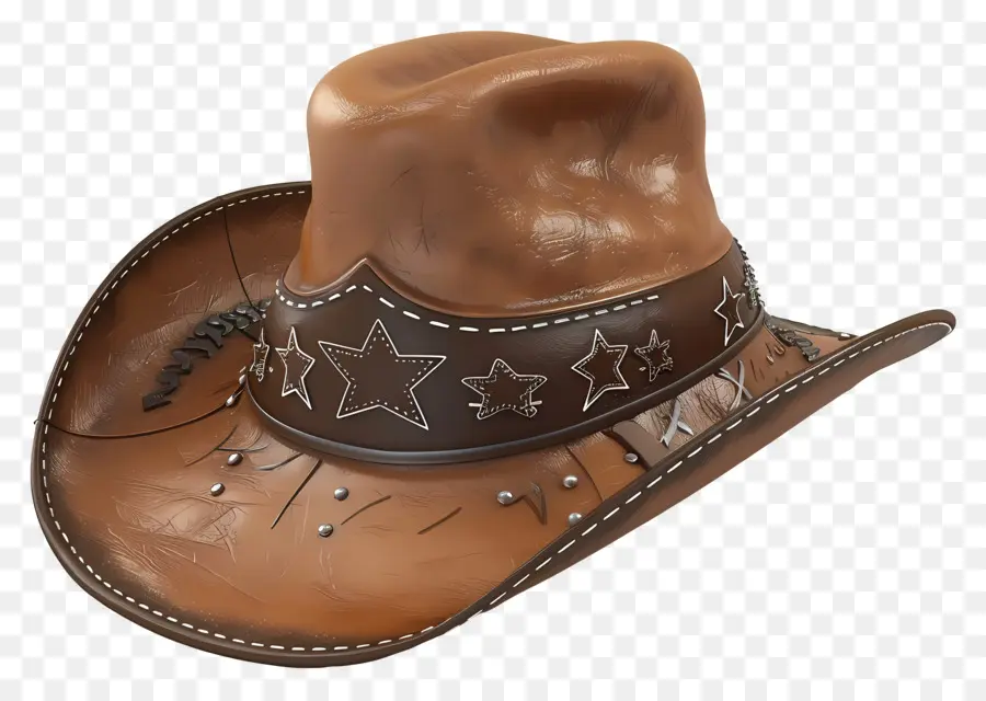 Chapéu De Cowboy，Chapéu De Couro PNG