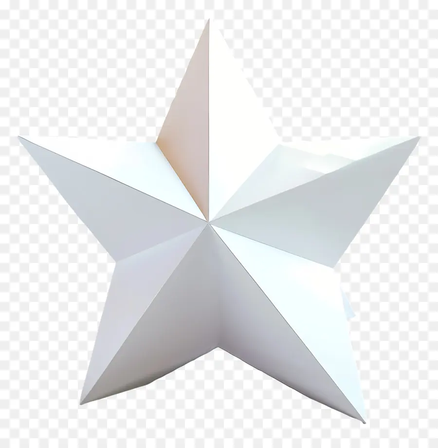 Estrela Branca，Estrela De Papel PNG