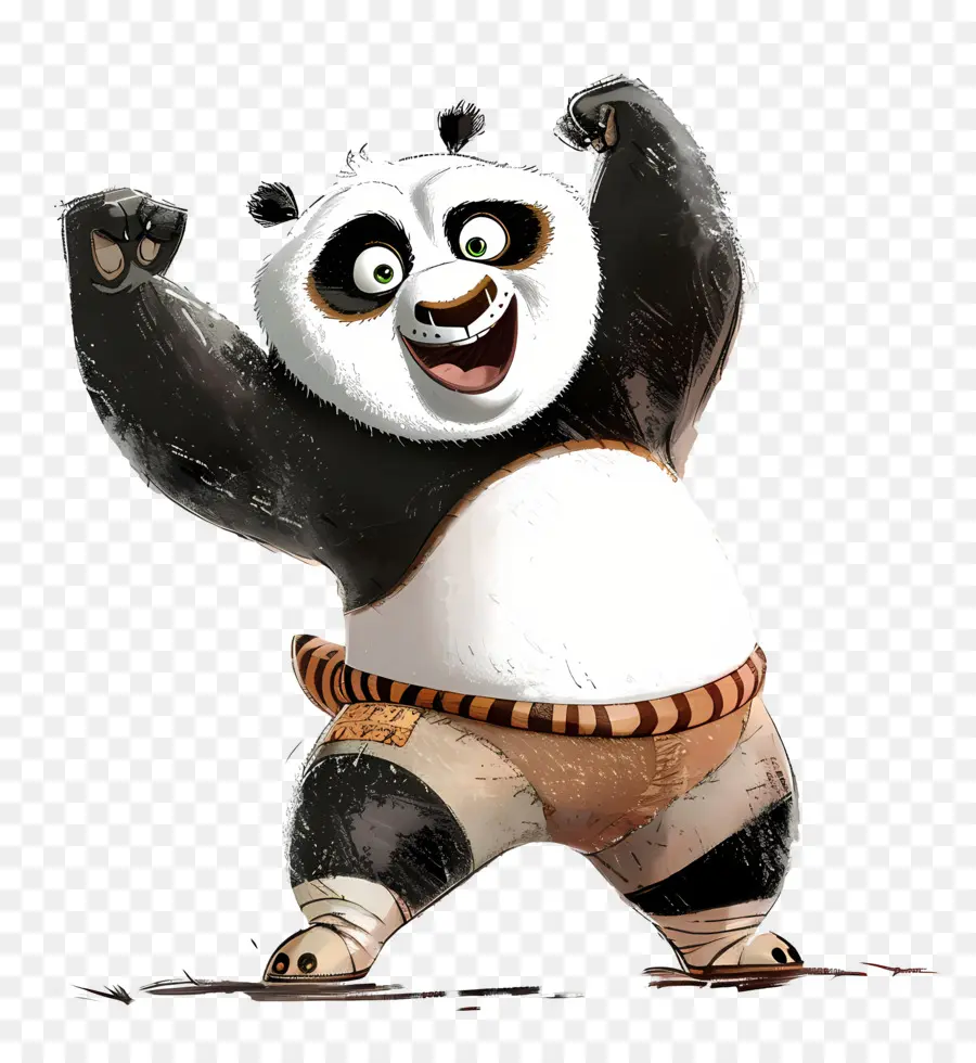 Kung Fu Panda，Panda PNG