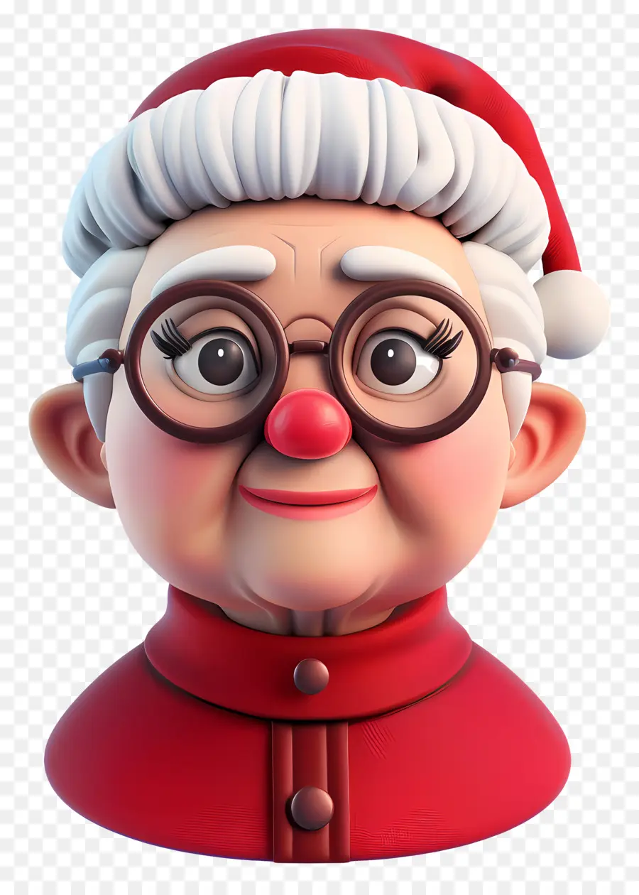 Mrs Claus，Mulher Idosa PNG