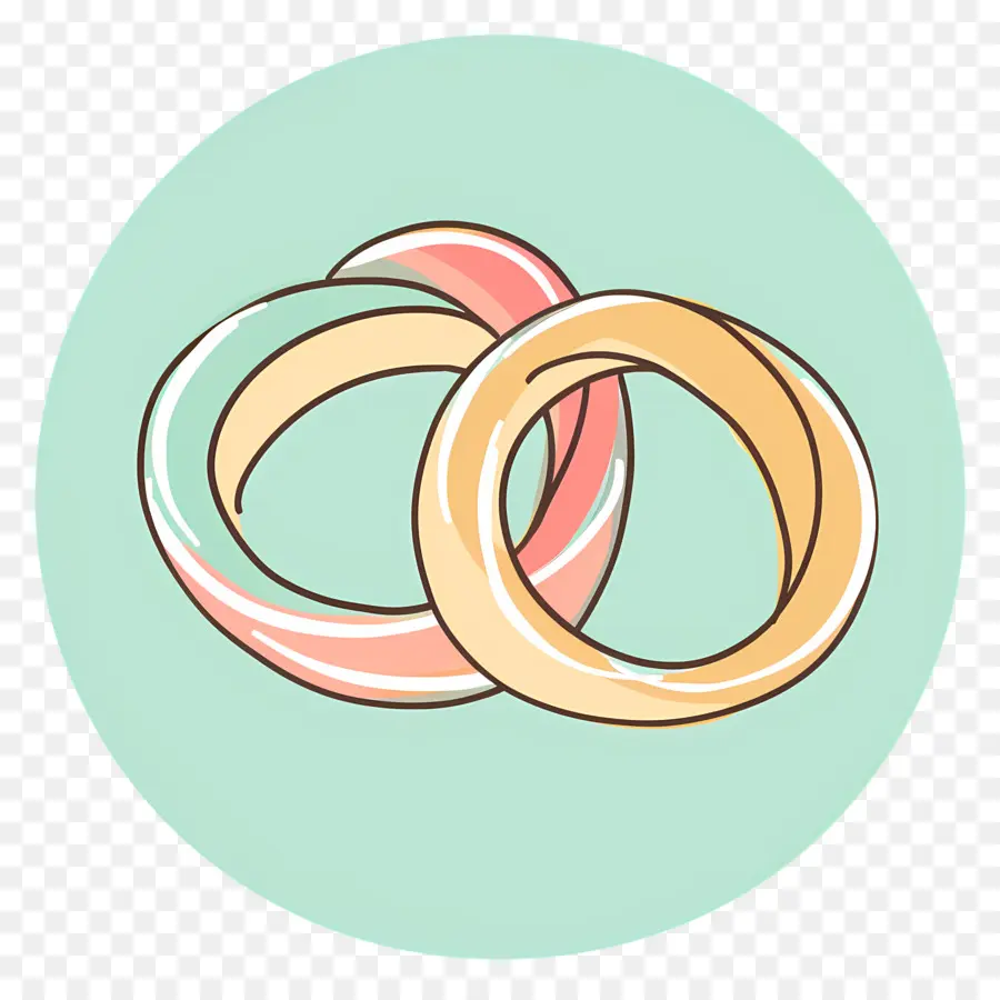 Anel De Casamento，Anéis Entrelaçados PNG