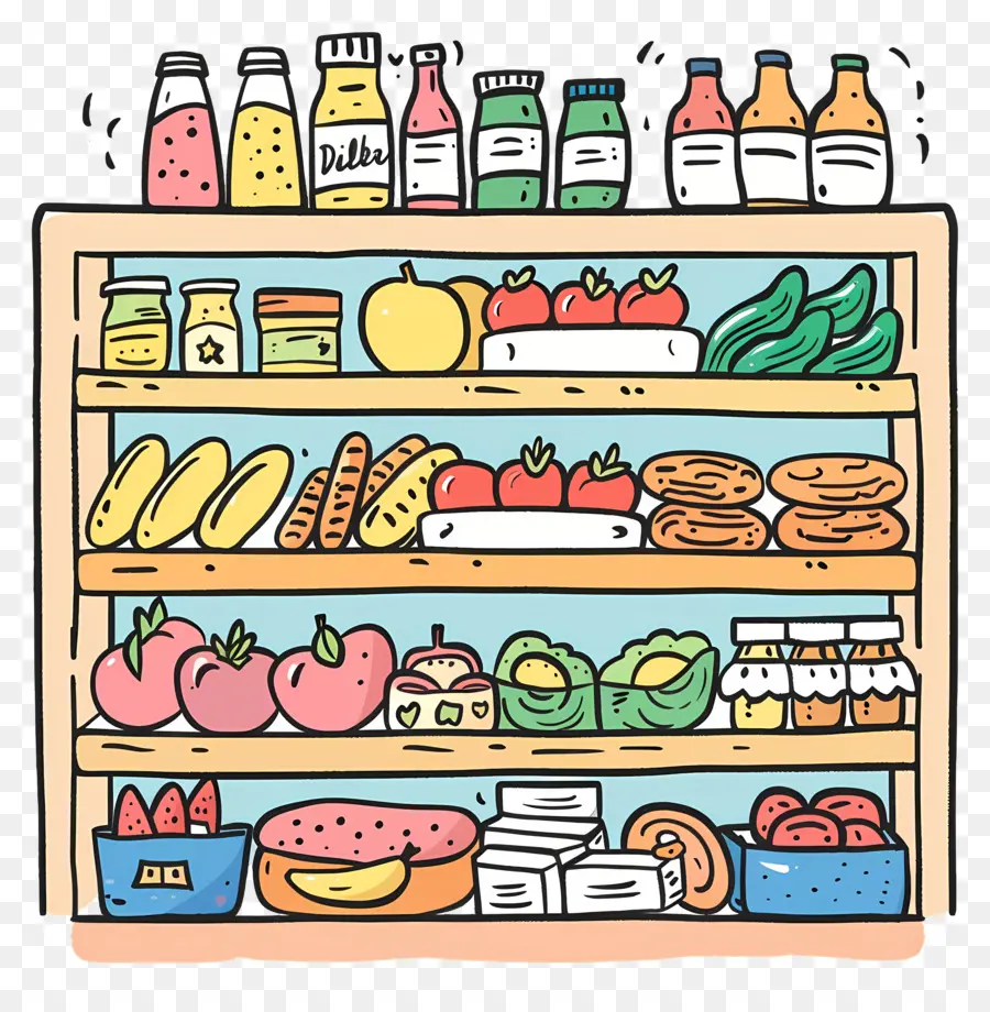 Grocery，Alimentos Saudáveis PNG
