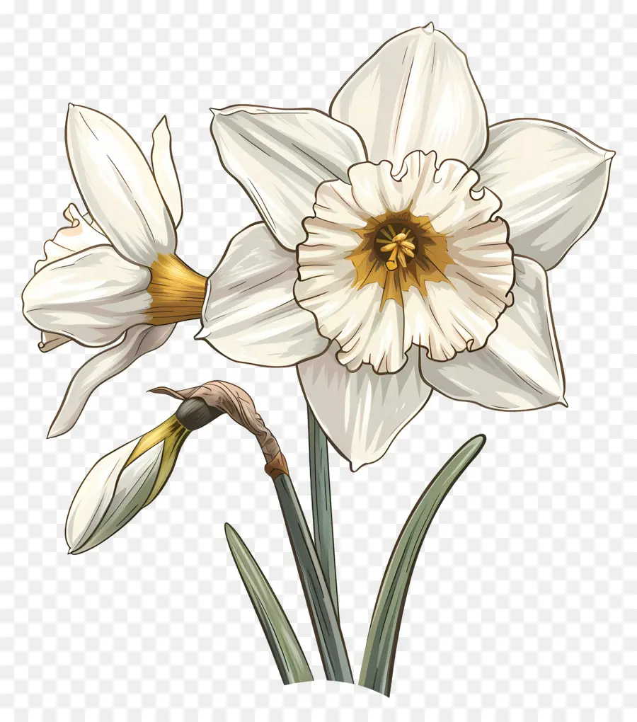 Daffodil Branco，Leão PNG