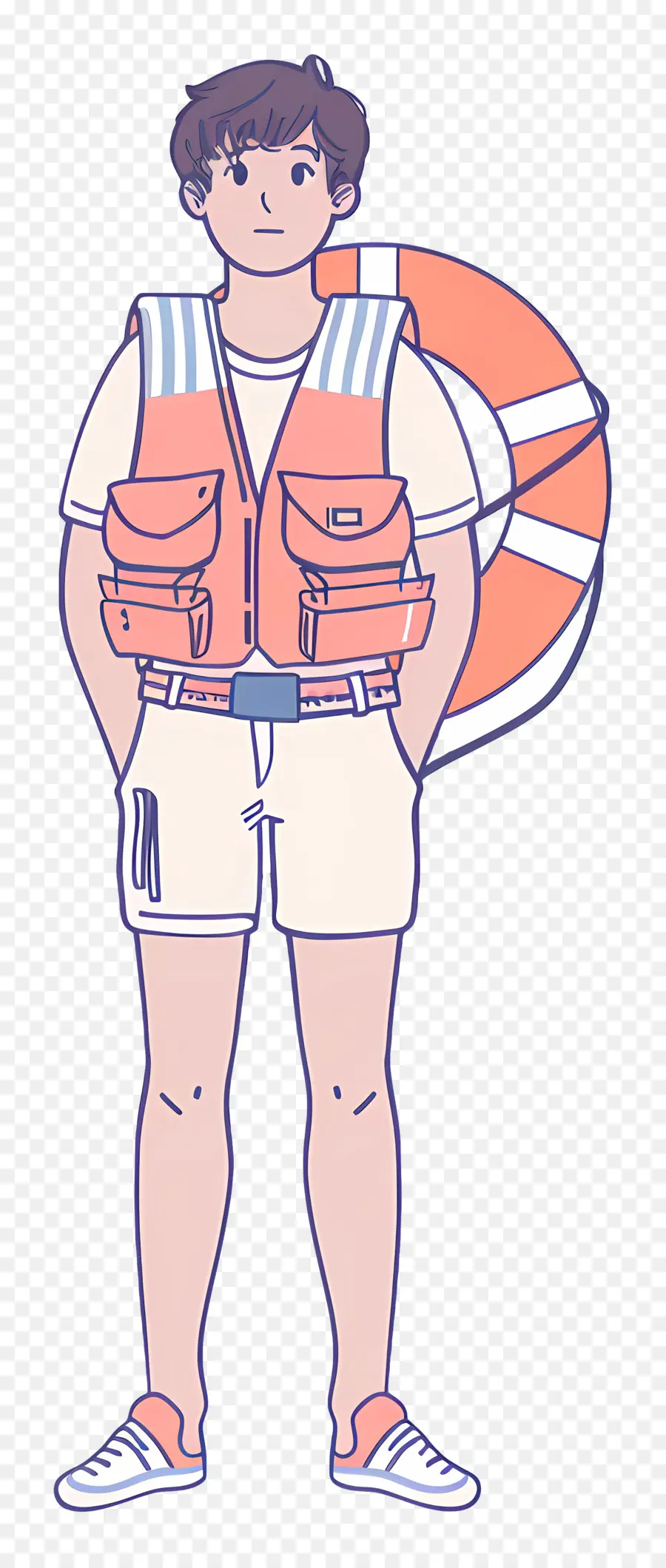 Lifeguard，Personagem De Desenho Animado PNG