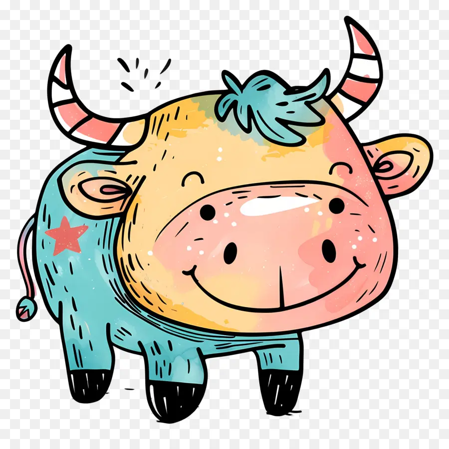 Bull，Cartoon PNG