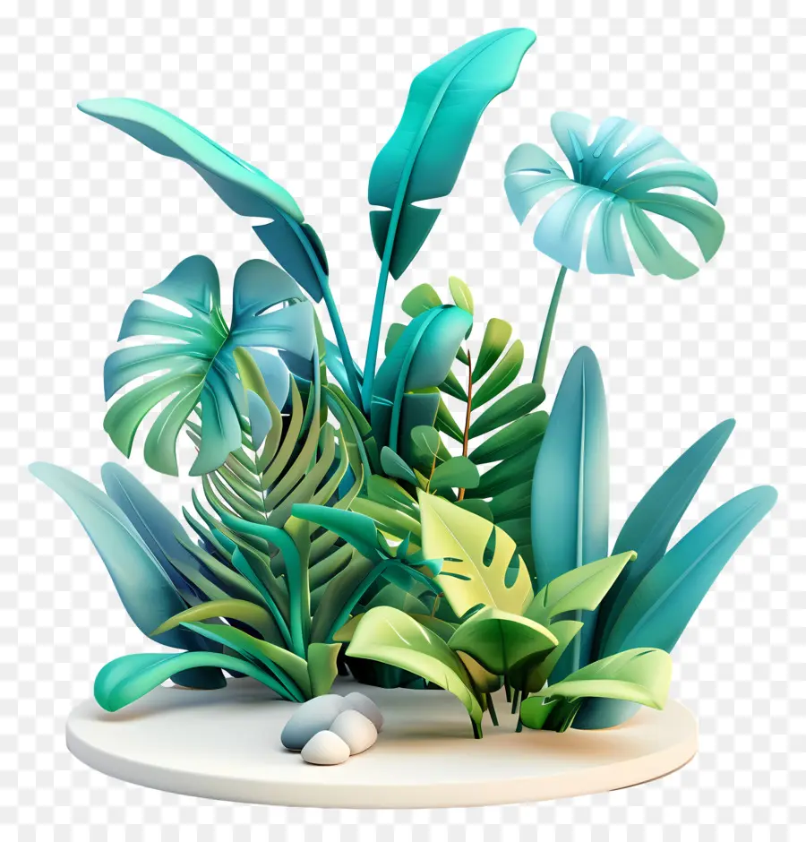 Plantas Tropicais，Plantas PNG