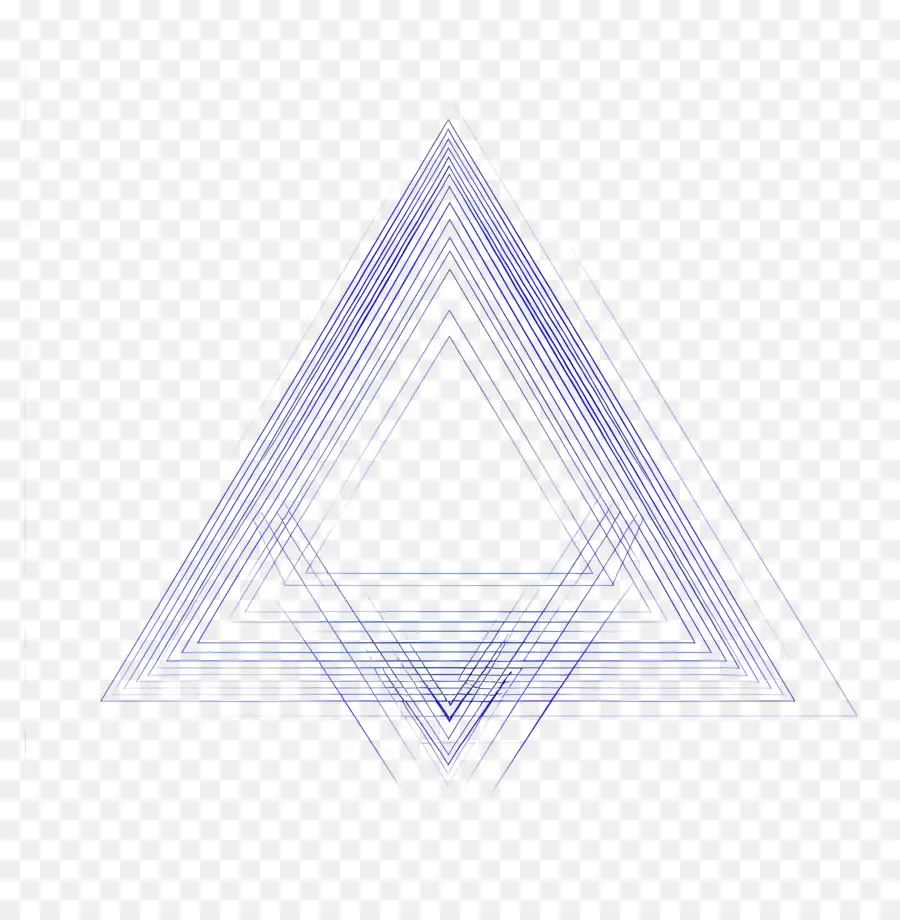 Contorno Do Triângulo，A Arte Abstrata PNG