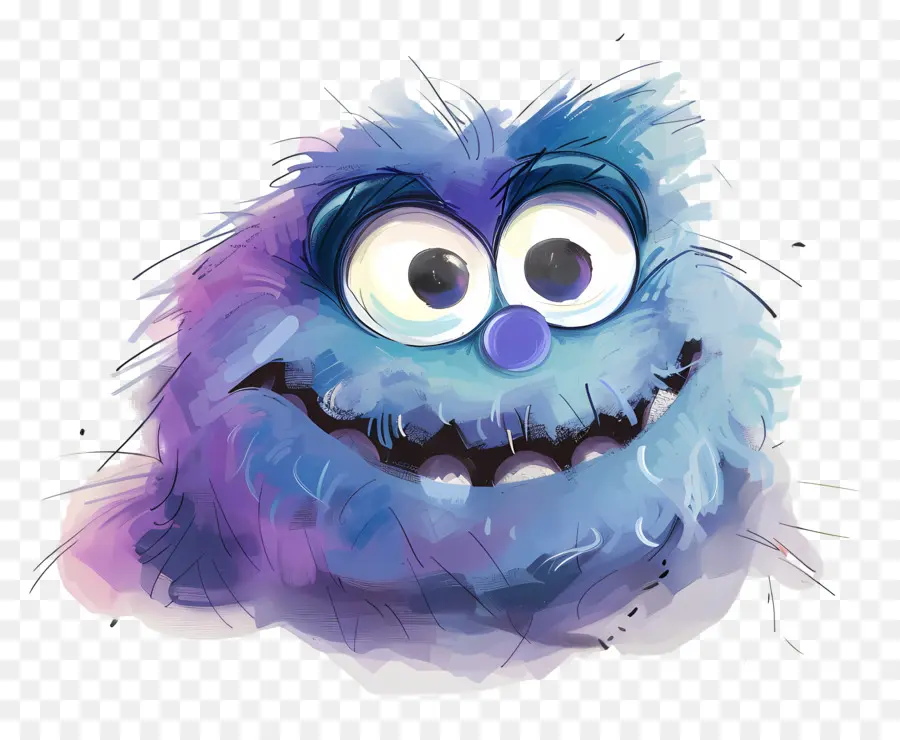 Cookie Monster，Personagem De Desenho Animado PNG