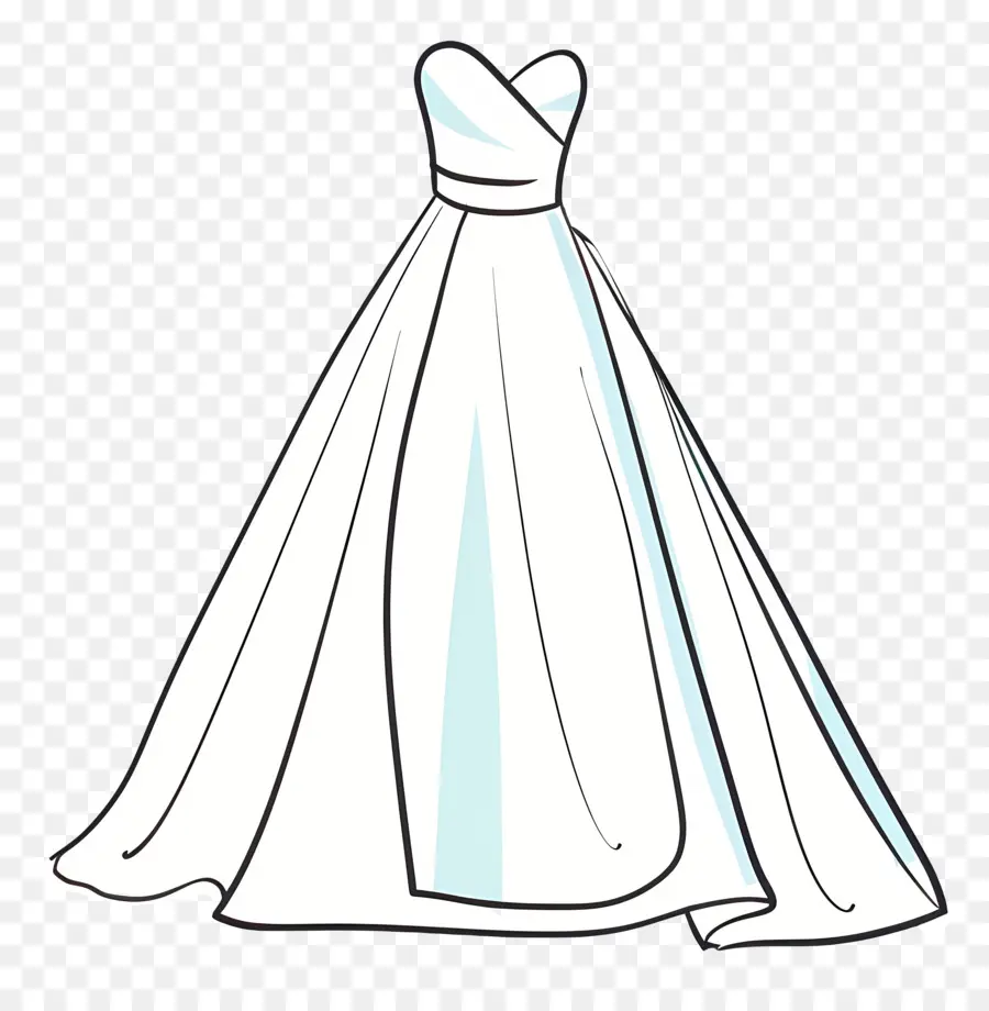 Vestido De Noiva，Vestido De Casamento Branco PNG