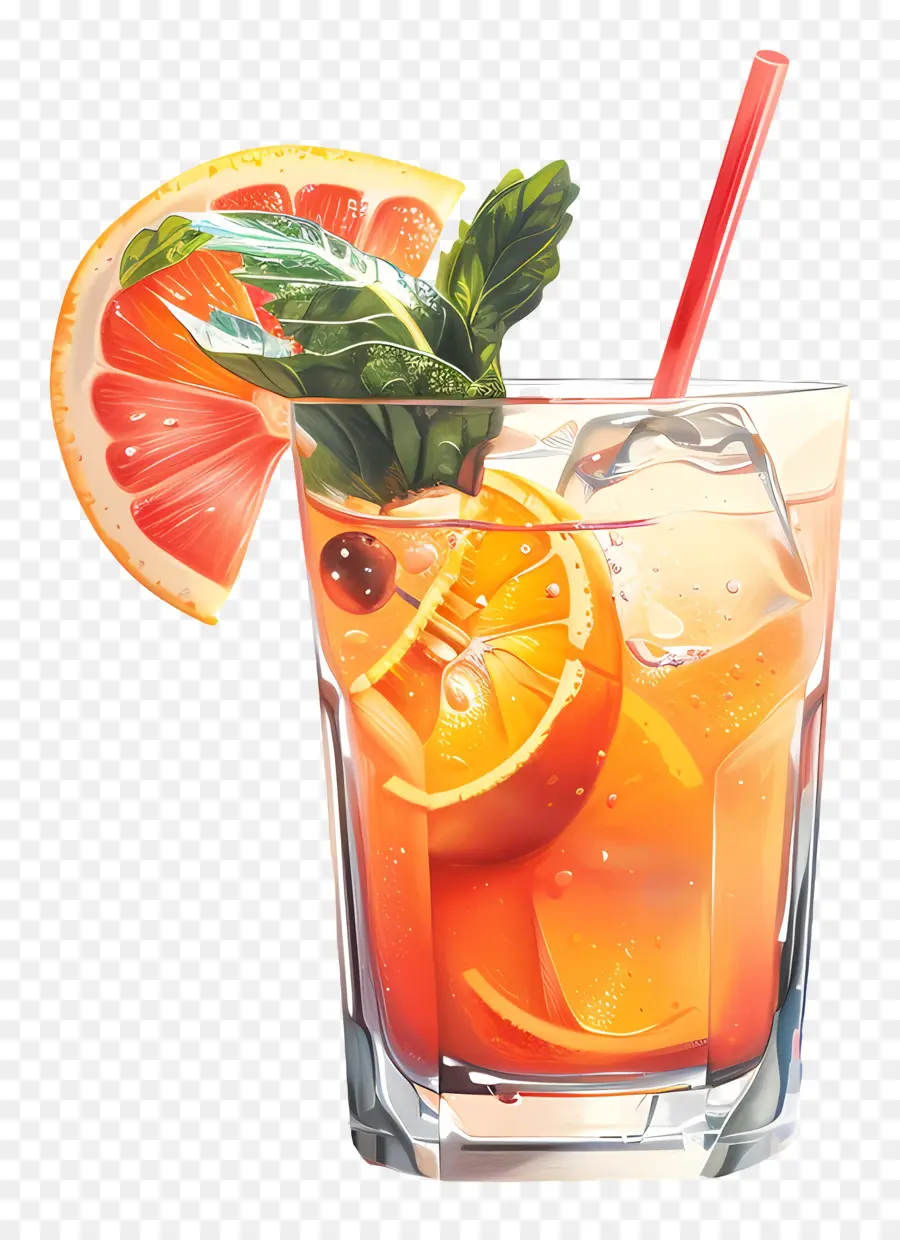 O Verão Começa，Orange Drink PNG