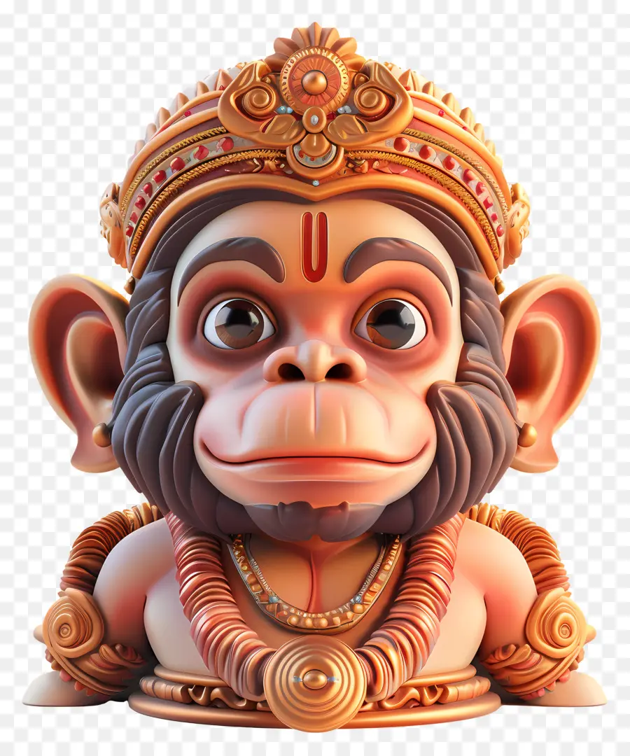 Hanuman，Escultura De Macacos PNG